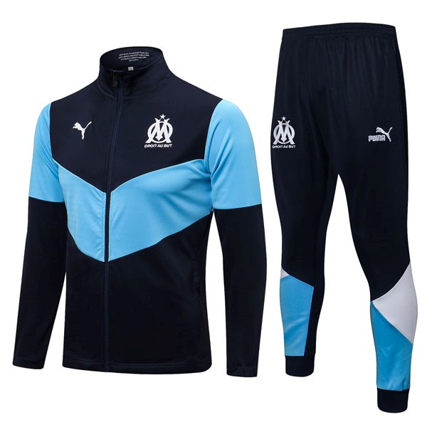 Trainingsanzug Marseille 2022 Blau Schwarz